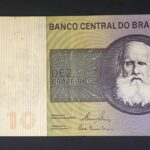 C 141 - CÉDULA  10 CRUZEIROS 1980 - BANCO CENTRAL DO BRASIL  - CMB -  Soberba
