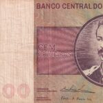 C 146 - CÉDULA  100 CRUZEIROS 1974 - BANCO CENTRAL DO BRASIL  - CMB - ( Gola Alta) - MBC