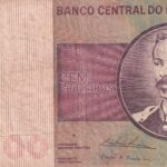 C 146b - CÉDULA  100 CRUZEIROS 1974 - BANCO CENTRAL DO BRASIL  - CMB - (Gola Baixa)  MBC