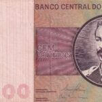 C147-  CÉDULA  100 CRUZEIROS 1981 - BANCO CENTRAL DO BRASIL  - CMB  - Soberba