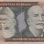 C 163 - CÉDULA  1000 CRUZEIROS 1984 - BANCO CENTRAL DO BRASIL  - CMB  - MBC