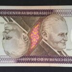 C 168 - CÉDULA  5000 CRUZEIROS 1984 - BANCO CENTRAL DO BRASIL  - CMB  - FE