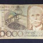 C 170 - CÉDULA  10000 CRUZEIROS 1984 - BANCO CENTRAL DO BRASIL  - CMB  - MBC