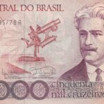 C 173 - CÉDULA  50.000 CRUZEIROS 1985 - BANCO CENTRAL DO BRASIL  - CMB  - FE