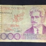 C 173 - CÉDULA  50.000 CRUZEIROS 1985 - BANCO CENTRAL DO BRASIL  - CMB  - MBC