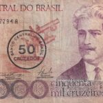 C 178 - CÉDULA 50 CRUZADOS C/C EM 50.000 CRUZEIROS 1986 - BANCO CENTRAL DO BRASIL  - CMB  - MBC