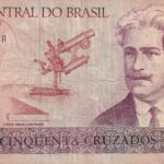 C 182 - CÉDULA 50 CRUZADOS 1986 - BANCO CENTRAL DO BRASIL  - CMB  - MBC
