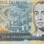 C186 - CÉDULA 100 CRUZADOS 1987 - BANCO CENTRAL DO BRASIL  - CMB  - FE