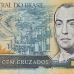C 187 - CÉDULA 100 CRUZADOS 1987 - BANCO CENTRAL DO BRASIL  - CMB  - FE