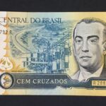 C 187 - CÉDULA 100 CRUZADOS 1987 - BANCO CENTRAL DO BRASIL  - CMB  - Soberba