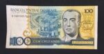 C 187 - CÉDULA 100 CRUZADOS 1987 - BANCO CENTRAL DO BRASIL  - CMB  - Soberba