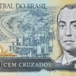 C 188 - CÉDULA 100 CRUZADOS 1988 - BANCO CENTRAL DO BRASIL  - CMB  - FE