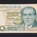 C 191 - CÉDULA 500 CRUZADOS 1987 - BANCO CENTRAL DO BRASIL  - CMB  - FE