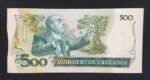 C 191 - CÉDULA 500 CRUZADOS 1987 - BANCO CENTRAL DO BRASIL  - CMB  - FE - Imagem 2