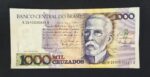C 193 - CÉDULA 1000 CRUZADOS 1987 - BANCO CENTRAL DO BRASIL  - CMB  - Soberba