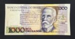 C 194 - CÉDULA 1000 CRUZADOS 1988 - BANCO CENTRAL DO BRASIL  - CMB  - FE