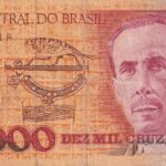 C 196 - CÉDULA 10000 CRUZADOS 1988 - BANCO CENTRAL DO BRASIL  - CMB  - MBC