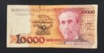C 202 - CÉDULA  10 CRUZADOS NOVOS  C/C EM 10000 CRUZADOS 1989 - BANCO CENTRAL DO BRASIL  - CMB  - MBC