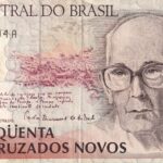 C 204 - CÉDULA  50 CRUZADOS NOVOS 1989 - BANCO CENTRAL DO BRASIL  - CMB  - Soberba