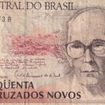 C 204 - CÉDULA  50 CRUZADOS NOVOS 1989 - BANCO CENTRAL DO BRASIL  - CMB  - MBC