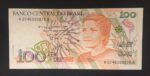 C 214 - CÉDULA  100 CRUZEIROS  1990 - BANCO CENTRAL DO BRASIL  - CMB  - FE
