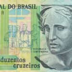 C215 - CÉDULA  200 CRUZEIROS  1990 - BANCO CENTRAL DO BRASIL  - CMB  - FE