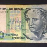 C 215 - CÉDULA  200 CRUZEIROS  1990 - BANCO CENTRAL DO BRASIL  - CMB  - MBC