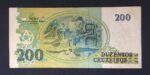 C 215 - CÉDULA  200 CRUZEIROS  1990 - BANCO CENTRAL DO BRASIL  - CMB  - MBC - Imagem 2