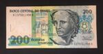 C 215 - CÉDULA  200 CRUZEIROS  1990 - BANCO CENTRAL DO BRASIL  - CMB  - Soberba