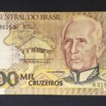 C 217- - CÉDULA  1000 CRUZEIROS  1990 - BANCO CENTRAL DO BRASIL  - CMB  - Soberba