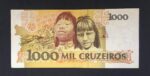 C 217- - CÉDULA  1000 CRUZEIROS  1990 - BANCO CENTRAL DO BRASIL  - CMB  - Soberba - Imagem 2