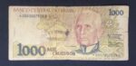 C 217a  - CÉDULA  1000 CRUZEIROS  1990 - BANCO CENTRAL DO BRASIL  - CMB  - REPOSIÇÃO - MBC