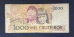 C 217a  - CÉDULA  1000 CRUZEIROS  1990 - BANCO CENTRAL DO BRASIL  - CMB  - REPOSIÇÃO - MBC - Imagem 2