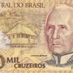 C 218 - CÉDULA  1000 CRUZEIROS  1991 - BANCO CENTRAL DO BRASIL  - CMB  - FE