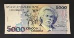 C 221 - CÉDULA  5000 CRUZEIROS  1993 - BANCO CENTRAL DO BRASIL  - CMB  - FE
