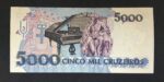 C 221 - CÉDULA  5000 CRUZEIROS  1993 - BANCO CENTRAL DO BRASIL  - CMB  - FE - Imagem 2