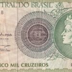 C 222 - CÉDULA  5000 CRUZEIROS  1990 - BANCO CENTRAL DO BRASIL  - CMB  - CÉDULA PROVISÓRIA - Soberba
