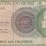 C 222- - CÉDULA  5000 CRUZEIROS  1990 - BANCO CENTRAL DO BRASIL  - CMB  - CÉDULA PROVISÓRIA - MBC
