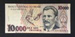 C 224 - CÉDULA  10000 CRUZEIROS  1992 - BANCO CENTRAL DO BRASIL  - CMB  - FE