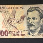 C 224 - CÉDULA  10000 CRUZEIROS  1992 - BANCO CENTRAL DO BRASIL  - CMB  - Soberba