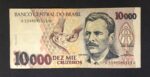 C 224 - CÉDULA  10000 CRUZEIROS  1992 - BANCO CENTRAL DO BRASIL  - CMB  - Soberba
