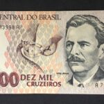 C 225 - CÉDULA  10000 CRUZEIROS  1993 - BANCO CENTRAL DO BRASIL  - CMB  - FE