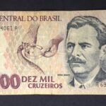 C 225 - CÉDULA  10000 CRUZEIROS  1993 - BANCO CENTRAL DO BRASIL  - CMB  - MBC