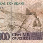 C 227 - CÉDULA  100.000 CRUZEIROS  1992 - BANCO CENTRAL DO BRASIL  - CMB  - Soberba