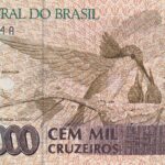 C 230 - CÉDULA  100.000 CRUZEIROS  1993 - BANCO CENTRAL DO BRASIL  - CMB  - FE