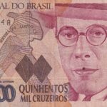 C 231 - CÉDULA  500.000 CRUZEIROS  1993 - BANCO CENTRAL DO BRASIL  - CMB  - MBC
