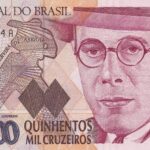 C232 -  CÉDULA  500.000 CRUZEIROS  1993 - BANCO CENTRAL DO BRASIL  - CMB  - FE