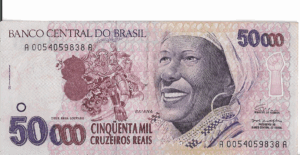 C240 - CÉDULA  50.000 CRUZEIROS REAIS 1994 - BANCO CENTRAL DO BRASIL  - CMB  - Soberba