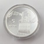 MOEDA  5  REAIS 2013  PRATA - DIAMANTINA  - PATRIMÔNIO DA HUMANIDADE  - no estojo original e certificado - UNESCO - Proof - Imagem 3