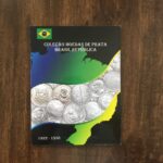 ALBUM MOEDAS - COLEÇÃO DE MOEDAS DE PRATA DA REPÚBLICA   DO BRASIL